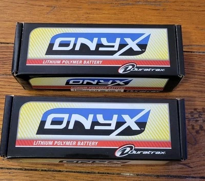 2 paquetes de baterías DuraTrax Onyx LiPo 25C con Deans 11,1 V 1300 mAh DTXC1830 Foto 1 de 4