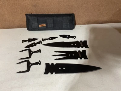 Conjunto combo de cabeças de lança de aço inoxidável mármores preto - Imagem 1 de 2