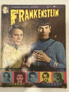 Castle of Frankenstein #14 1969 Star Trek Cover Shatner Nimoy Sci-Fi Horror - Picture 1 of 10
