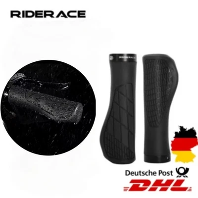 MTB Fahrradgriffe rutschfest stoßfest ergonomisch Gummi Lenkergriffe Lock-on - Bild 1 von 4