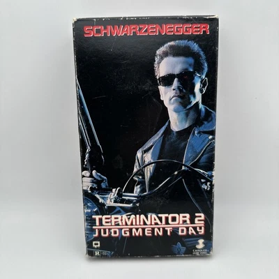 Terminator 2 Judgment Day VHS 1991 Arnold Schwarzenegger Sci-Fi Rare OOP NOS - Image 1 of 4