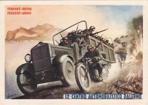 * FASCISMO - Boccasile - 12° Centro Automob. Palermo - Picture 1 of 1