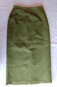 Women's Skirt Kaleidoscope Size 12 Pencil Green 295 - Picture 1 of 10