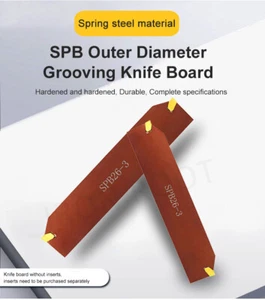 SPB 26-2 26-3 26-4 26-5  External CNC Lathe Grooving Tool Holder for SP insert - Picture 1 of 4