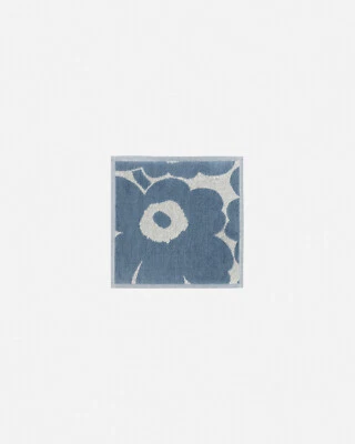 Marimekko Unikko Light Blue Mini Towel Japan Exclusive Limited Version - Image 1 of 4