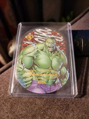 2022 Ultra Fleer Marvels Jambalaya Hulk 7/30 **SUPER RARE** - Image 1 of 2