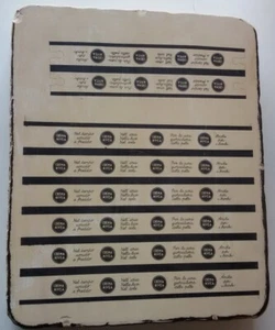 NIVEA COMPANY LITHOGRAPHIC STONE X PRINT NIVEA CREAM LABELS - Picture 1 of 3