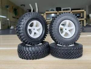 Pneumatico posteriore anteriore in scala 1:10 (4) per TAMIYA 1/10 Buggy BBX-01 BB-01 telaio - Foto 1 di 5