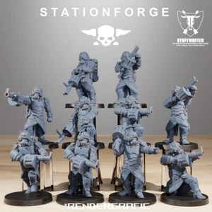 GrimGuard Tinkers V2.0 (10) - StationForge - Scifi Wargaming Grimdark Imperial - Bild 1 von 7