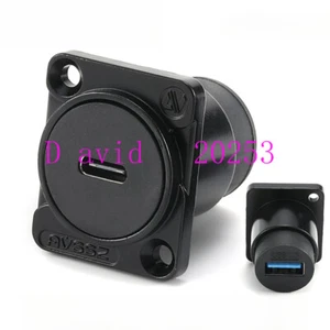 TypeC to USB3.1D type socket Female to female dual connection fixed module - Picture 1 of 41