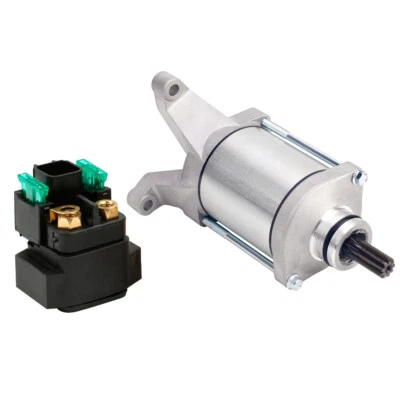 Motor de arranque y relé solenoide para SUZUKI SV650 SV650S 1999-2012 31100-19F00 Foto 1 de 4