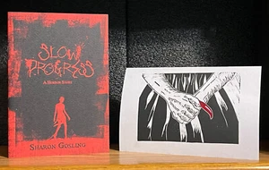 HALLOWEEN HORROR Slow Progress Sharon Gosling 2023 SGND/LTD ed Ghost story illus - Bild 1 von 11