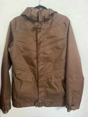 BURTON Dryride Women's Snowboard Brown Winter Snow Ski Jacket Size M - Image 1 of 4