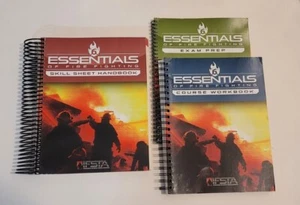 ESSENTIALS OF FIRE FIGHTING  SKILL SHEET, EXAM PREP, COURSE WB HANDBOOK By Ifsta - Picture 1 of 5