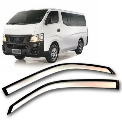 FOR 2015-2018 NISSAN URVAN E26 VAN RAIN VISOR WINDOW WEATHER GUARD WINDSHIELD - Image 1 of 4