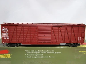 Athearn HO Scale MILW Milwaukee Road 50' Single Sheath & Door Box Car NOS 84446 - Picture 1 of 7