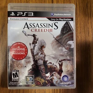 Assassin's Creed III (Sony PlayStation 3, 2012) - Picture 1 of 4
