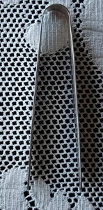 Vintage Zürich Muster WMF 800 Silber Zuckerwürfelzange 4" MCM Mid Century Modern - Bild 1 von 6