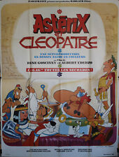 "ASTERIX ET CLEOPATRE" Affiche originale (René GOSCINNY et Albert UDERZO)