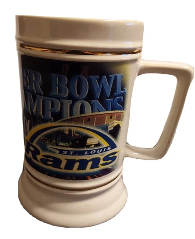 2000 Superbowl XXXIV St. Louis  Rams Mug Cover