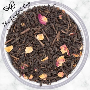 PuErh Rum Rose - Premium Red Tea - The Perfect Cup - Picture 1 of 5