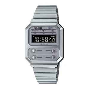 CASIO A100WE-7B A100WE A100 MONOCHROME DIGITAL WATCH - Picture 1 of 1