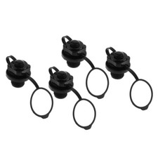 4 Stück Kunststoff Schraube Luftventilkappen 22mm für Schlauchboot Kajak