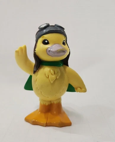 Wonder Pets Ming Ming Yellow Duck Figurine Mattel 2009 Hero Aviator Cover