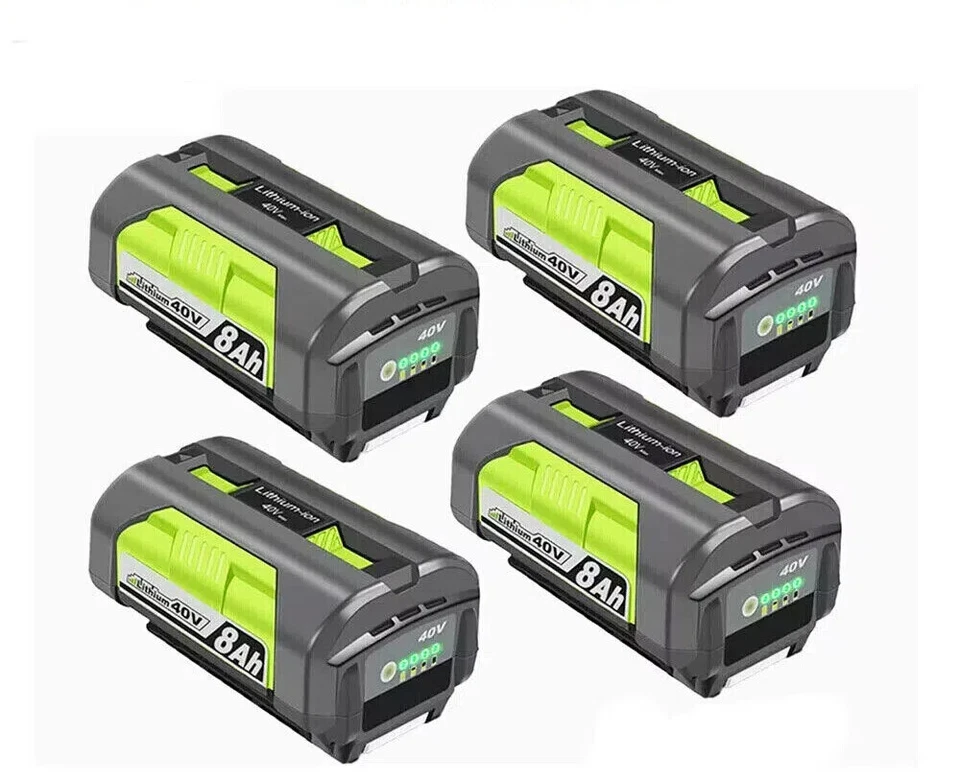 4Pack 40V 8Ah Battery For Ryobi Lithium-Ion High Capacity OP40404 OP4050A OP4015 - Image 1 of 4