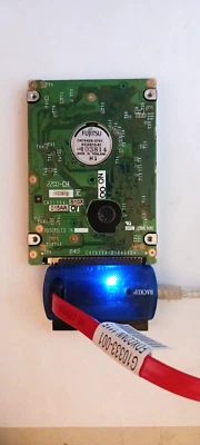 Vintage ~ Fujitsu MHM2100AT  CA05429-B11200GW 10gb 2.5" IDE Hard Drive Y2000! - Image 1 of 4