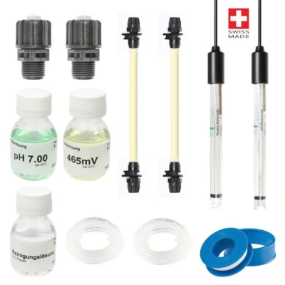 GT-Jahres-Wartungskit PH/Chlor - kompatibel BAYROL Automatic - 150036 (GP2 Pool) - Bild 1 von 4