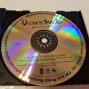 Queens Of The Stone Age Burn The Witch Radio 2 Track Promo 2005 QOTSA - Picture 1 of 2