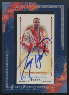 2011 Topps Allen & Ginter Larry Holmes Mini Framed Auto #AGA-LHO - Image 1 of 2