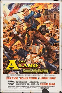 Original The Alamo Poster 1960 27"x41" Fine 5.5 John Wayne - Picture 1 of 1