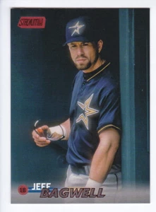 2023 Topps Stadium Club #272 JEFF BAGWELL Houston Astros RED FOIL Parallel - Picture 1 of 2