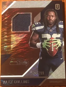 2016 Panini Unparalleled Rookie Jerseys Alex Collins RM-AC #’d 170/299 - Picture 1 of 2