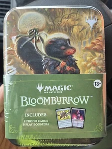 Magic The Gathering Bloomburrow Tin (2 Promo Cards, 5 Play Booster Packs) - Picture 1 of 3