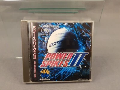SNK NEO GEO CD NGCD POWER SPIKE II 2 Japanese version boxed - Image 1 of 2