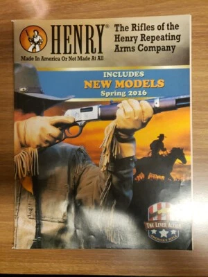 HENRY Rifles of the Henry Repeating Arms Company Spring 2016 Catalog - Image 1 of 4