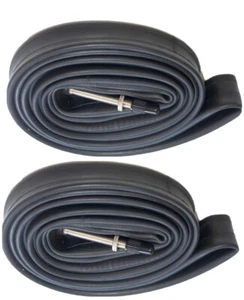 Two (2) Pack Continental 700x18-25c 60mm Presta Threaded Valve Road Bike Tubes - Picture 1 of 3