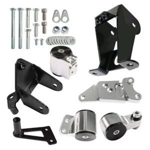 Billet Aluminum Engine Motor Mount Swap K20 K24 FA FG For Honda Civic Si 06-11 - Picture 1 of 13