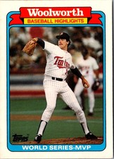1988 Topps Woolworth Baseball Highlights Frank Viola #33 Minnesota Twins