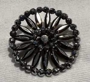 Superbe Bouton ancien - bronze et acier - Picture 1 of 2