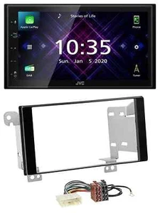 JVC DAB 2DIN MP3 Bluetooth USB Autoradio für Subaru Forester Impreza XV ab 12 - Bild 1 von 9