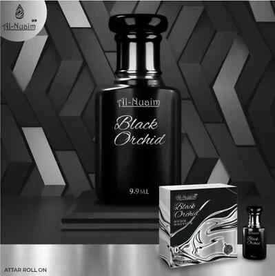 Aceite de perfume Al Nuaim Black Orchid Luxury Oud One Drop Attar 9,9 ml más duradero Foto 1 de 3