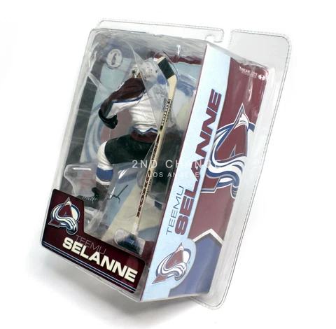 New 2003 McFarlane NHL Colorado Avalanche Teemu Selanne Series 6 Figure Cover