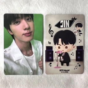 BTS JIN #RUNSEOKJIN_EP. Juego de tarjetas fotográficas oficiales de bonificación TOUR JAPAN JPFC 2ea - Imagen 1 de 3