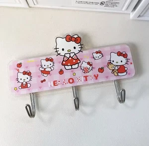 Mini percha de baño toalla para colgar abrigo lindo Kawaii Hello Kitty (tú eliges el diseño) - Imagen 1 de 6