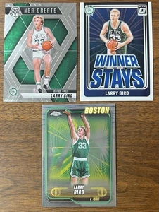 LARRY BIRD 2024-25 3-CARD BONANZA / 1 INSERT CELTICS HOF! - Bild 1 von 2