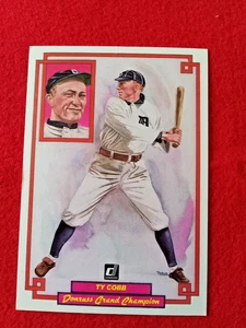 1984 DONRUSS GRAND CHAMPION BB #1 3"×5" Card#26 TY COBB  NRMT/MT - Picture 1 of 3